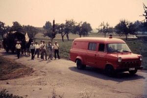 Tragkraftspritzenfahrzeug der Feuerwehr Großerlach